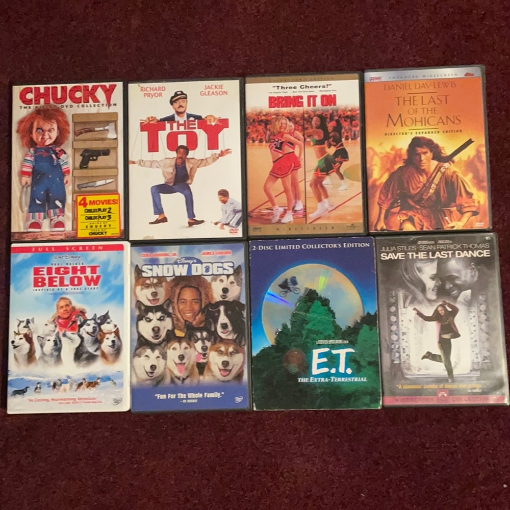 8 movies